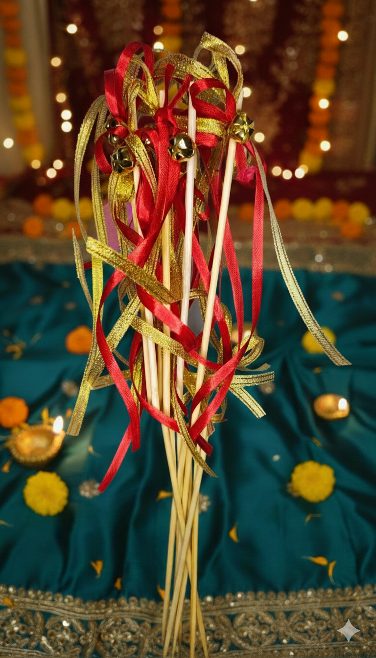 Wedding Rattles | Phera Ghungroo Sticks