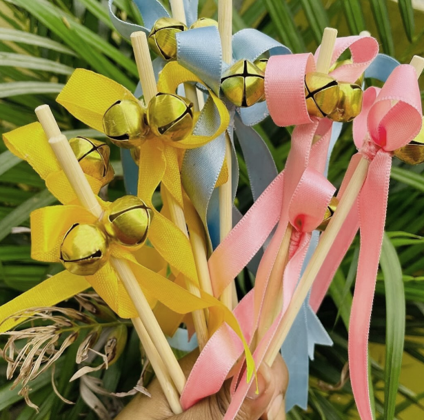 Wedding Ruffles - Ghungroo Sticks